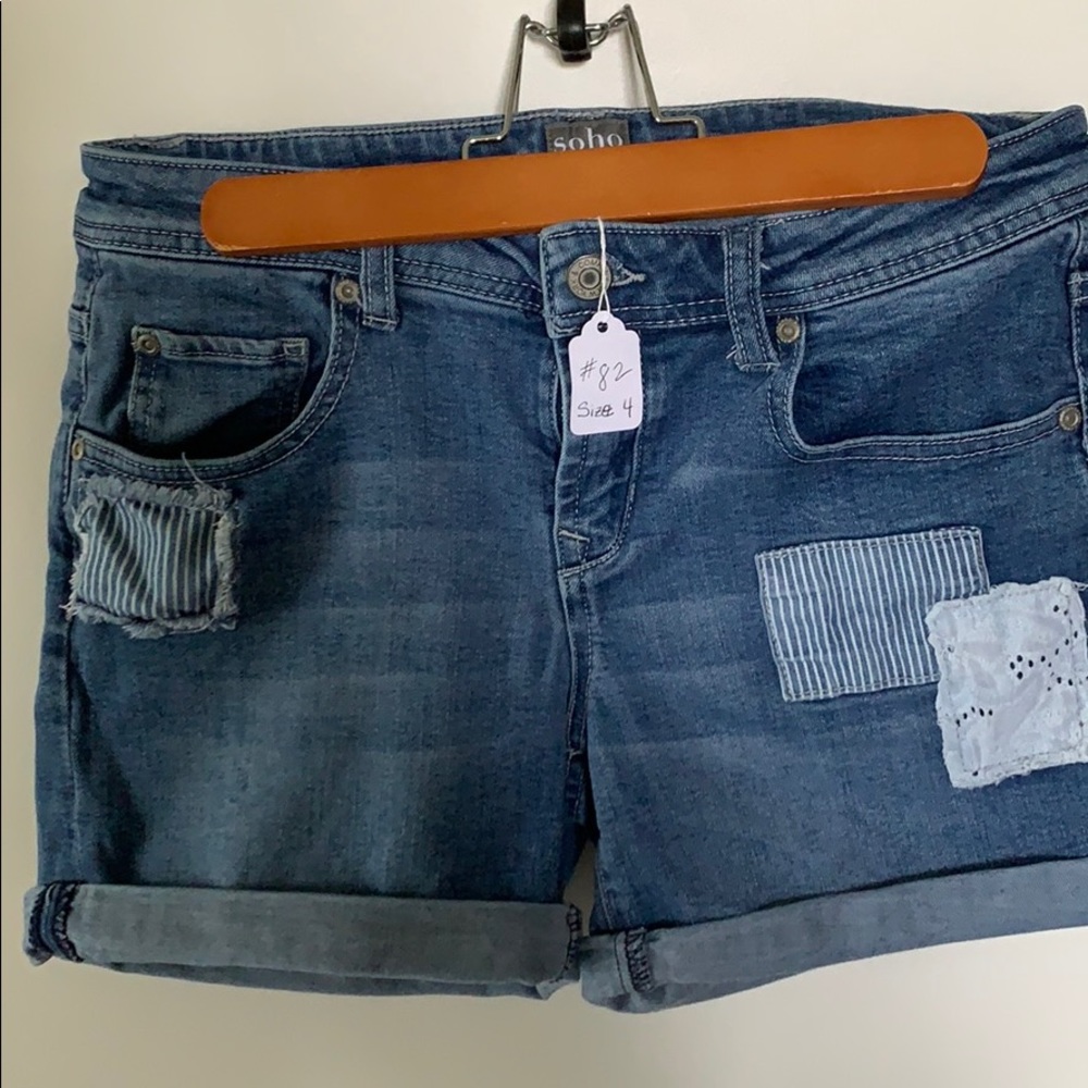 Denim shorts by New York & Company